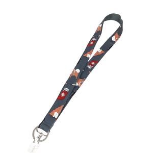 Vera Bradley Holiday Dogs Wide Lanyard Best In Show Christmas NWT Puppies